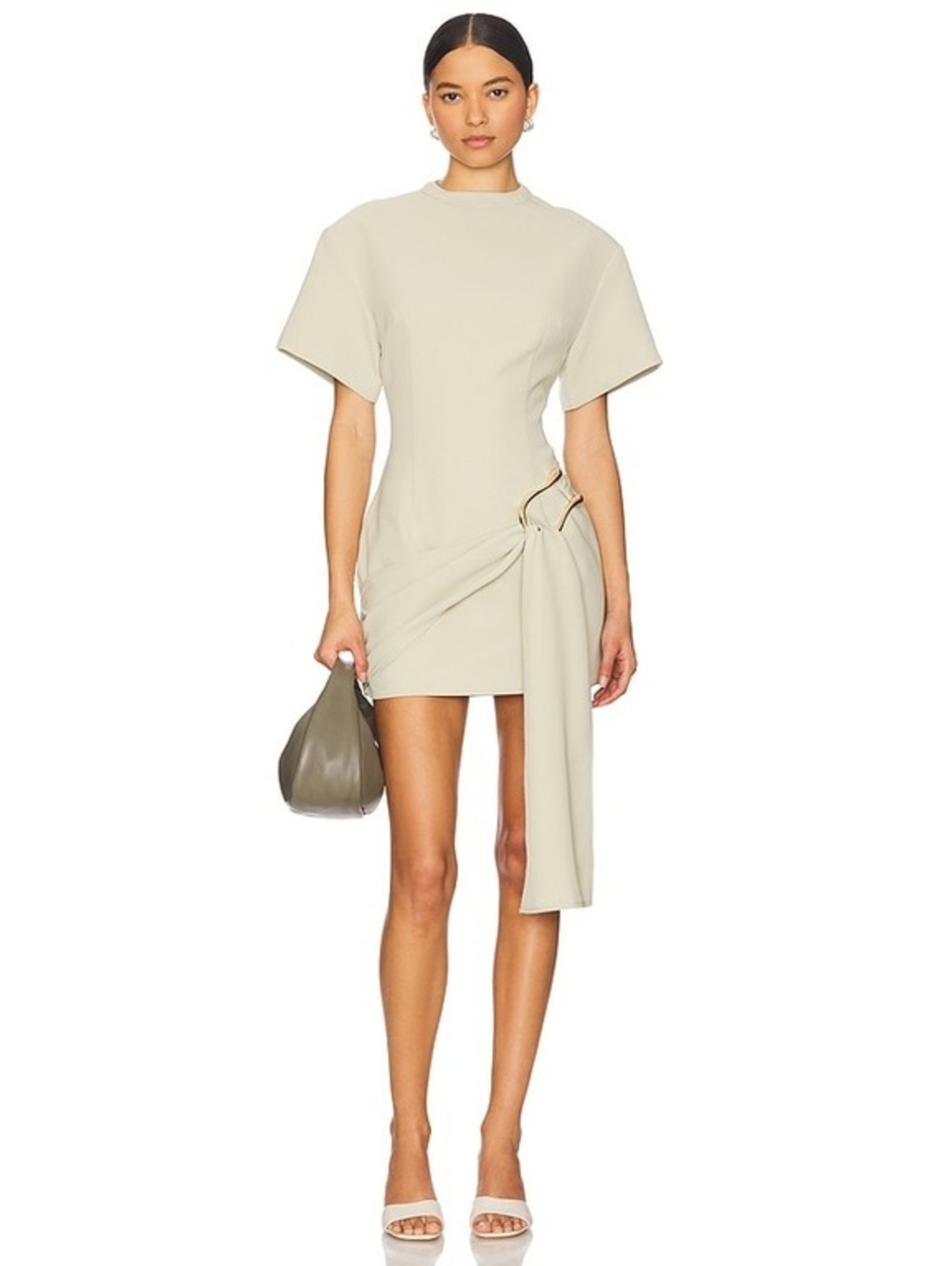 Lioness Martini Mini Dress in Matcha